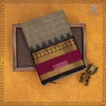 Kanchi Cotton Saree - Pale Oyster SASC35484