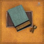 Kanchi Cotton Saree - Camouflage Green SASC35485