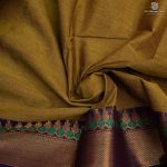 Kanchi Cotton Saree - Mehandi Green SASC35487 - Image 2