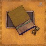 Kanchi Cotton Saree - Mehandi Green SASC35487