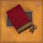 Kanchi Cotton Saree - Maroon SASC35489