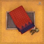 Chettinad Cotton Saree - Rust SASC35493