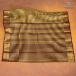 Chettinad Cotton Saree - Brown and Pale Yellow SASC35494 - Image 3