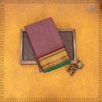 Chettinad Cotton Saree - Raspberry Glace SASC35505