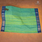 Chettinad Cotton Saree - Dual Shade Sea Green SASC35506 - Image 3