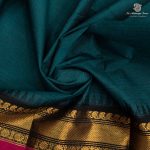 Chettinad Cotton Saree - Sherwood Green SASC35509 - Image 2