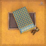 Chettinad Cotton Saree - Blue and Yellow SASC35512
