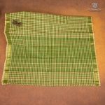 Chettinad Cotton Saree - Parrot Green and Sandal SASC35515 - Image 3