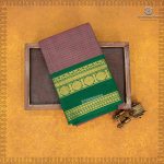 Chettinad Cotton Saree - Oriental Pink with Green SASC35523