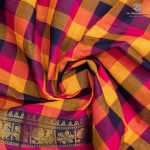 Chettinad Cotton Saree - Multi color SASC35524 - Image 2