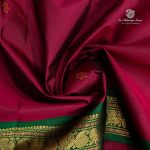 Pure Silk Sarees - Dark Majenta SASPS35530 - Image 2