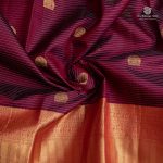 Pure Silk Sarees - Dual shade Dark Majenta SASPS35533 - Image 2