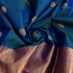 Pure Silk Sarees - Dual shade Peacock Blue SASPS35534 - Image 2