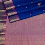 Pure Silk Sarees - Peacock Blue SASPS35536 - Image 3