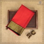 Pure Silk Sarees - Red SASPS35539 - Image 6