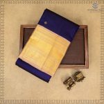 Pure Silk Sarees - Dark Ink Blue SASPS35540 - Image 6
