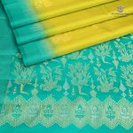 Pure Silk Sarees - Lime Green SASPS35542 - Image 3