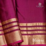 Pure Silk Sarees - Deep Brown SASPS35544 - Image 4