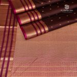 Pure Silk Sarees - Deep Brown SASPS35544 - Image 3