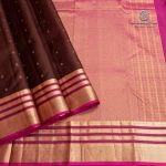 Pure Silk Sarees - Deep Brown SASPS35544