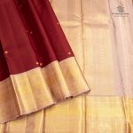 Pure Silk Sarees - Maroon SASPS35545 - Image 3