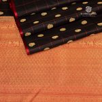Pure Silk Sarees - Black SASPS35546 - Image 3