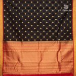 Pure Silk Sarees - Black SASPS35546 - Image 5