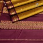 Pure Silk Sarees - Golden Yellow SASPS35547 - Image 3