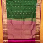 Pure Silk Sarees - Dark Green SASPS35548 - Image 5