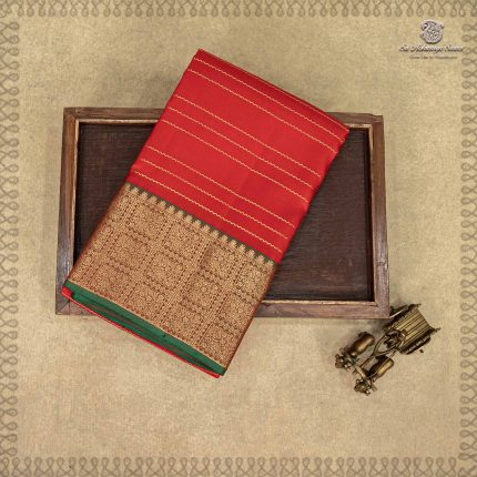 Pure Silk Sarees - Red SASPS35554