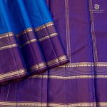 Pure Silk Sarees - Blue Grotto SASPS35555 - Image 3