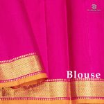 Pure Silk Sarees - Dark Hot Pink SASPS35557 - Image 5
