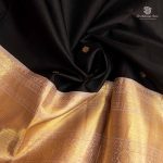 Pure Silk Sarees - Black SASPS35558 - Image 2