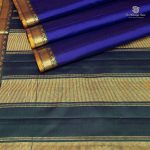 Pure Silk Sarees - Deep Ink Blue SASPS35560 - Image 4