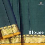 Pure Silk Sarees - Deep Ink Blue SASPS35560 - Image 5
