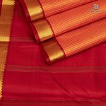 Pure Silk Sarees - Orange SASPS35562 - Image 4