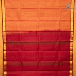 Pure Silk Sarees - Orange SASPS35562 - Image 6