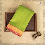 Pure Silk Sarees - Parrot Green SASPS35563