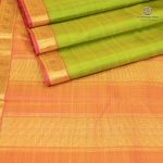 Pure Silk Sarees - Parrot Green SASPS35563 - Image 4