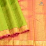 Pure Silk Sarees - Parrot Green SASPS35563 - Image 3