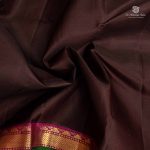 Pure Silk Sarees - Dark Brown SASPS35588 - Image 2