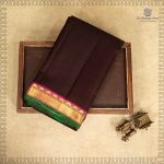 Pure Silk Sarees - Dark Brown SASPS35588