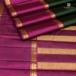 Pure Silk Sarees - Dark Green SASPS35569 - Image 4