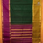Pure Silk Sarees - Dark Green SASPS35569 - Image 6