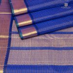 Pure Silk Sarees - Royal Blue SASPS35570 - Image 4