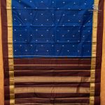 Pure Silk Sarees - Navy Blue SASPS35573 - Image 6