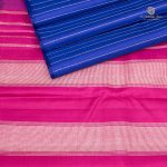 Pure Silk Sarees - Dark Blue SASPS35575 - Image 4