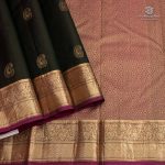 Pure Silk Sarees - Dark Manthulir Green SASPS35576 - Image 3