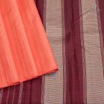 Pure Silk Sarees - Coral Pink SASPS35577 - Image 3