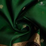 Pure Silk Sarees - Dark Green SASPS35578 - Image 2